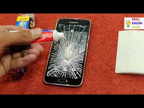 Can toothpaste really repair the phone screen?