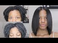 NATURAL HAIR SILK PRESS: Rinse + Keratin Treatment + Length Check | 3-4 Month Routine