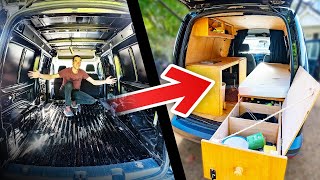SIMPLE Van Camper Conversion   Start to finish project build