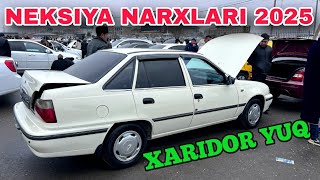 : 19 FEVRAL NEKSIYA NARXLARI 2025.QARSHI MASHINA BOZORI NARXLARI 2025.  2025.