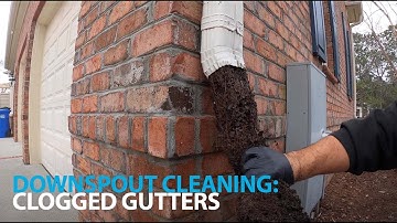 How To Clean Clogged Gutters