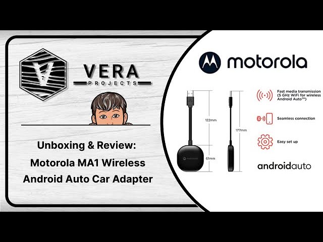 Motorola MA1 Wireless Car Adapter for Android Auto