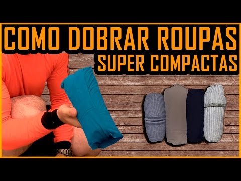 Vídeo: Como Dobrar Uma Mochila