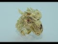 Dragon handmade 18KT gold ring Dragon handmade 18KT gold ring