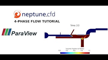 [TUTORIAL neptune_cfd 7.0] 4-fields flow example with Conjugated Heat Transfer