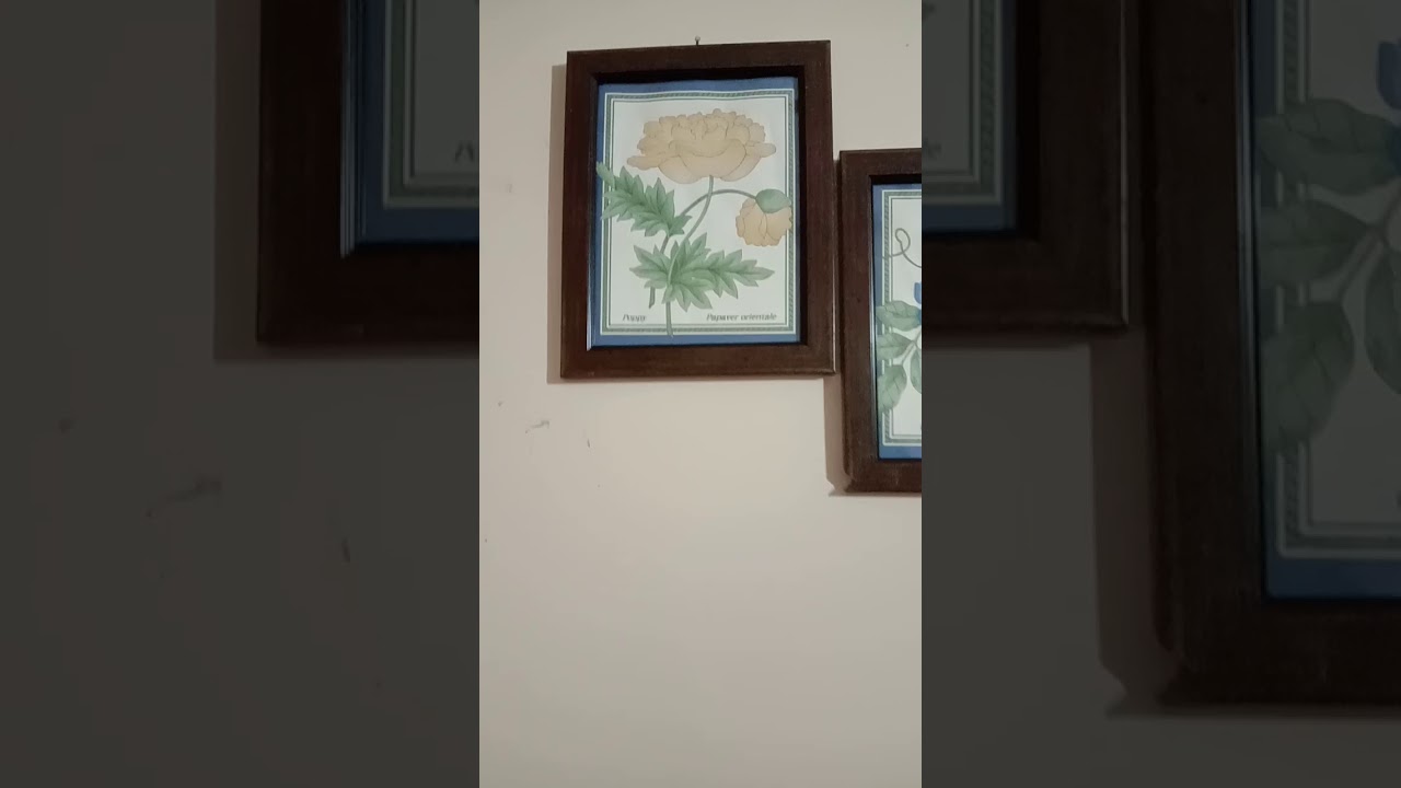 Wooden Wall Hanging Frame - YouTube