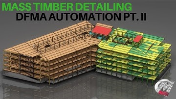 CATIA 3DEXPERIENCE - MASS TIMBER DETAILING AUTOMATION PART 2