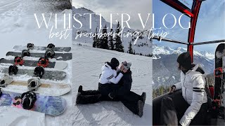 WHISTLER BLACKCOMB VLOG 🏂 Canada snowboarding trip, whistler village