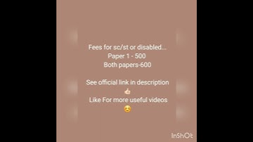 CTET notification out July 2023🥳🥳||CTET exam July 2023 important information ||CTET fees ||