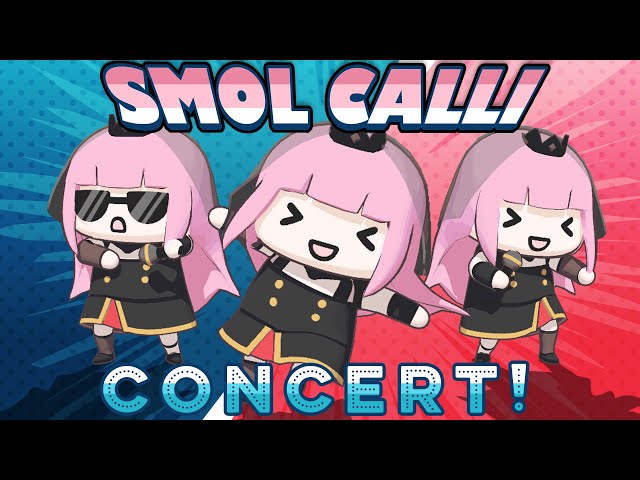 【SMOL CALLI CONCERT】Jamming Out in 3D! #holomythのサムネイル