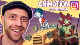 Making Animation for INSTAGRAM! Adobe Animate