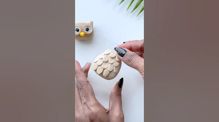 🦉 owl tutorial #shorts #jennahandcrafts