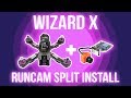 Eachine Wizard x220 RunCam Split Installation - How to install RunCam Split - HD FPV