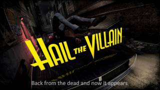 Video thumbnail of "Take Back The Fear - Hail the Villain [Lyrics][HD]"