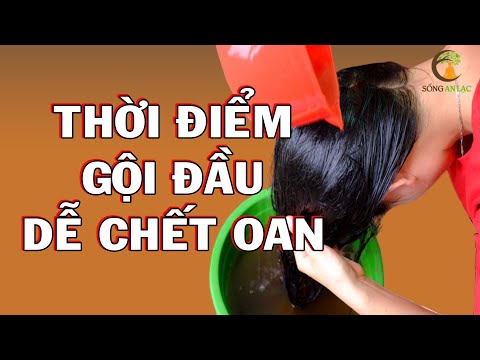 Tuyệt Đối CẤM GỘI ĐẦU Vào Thời Điểm Này Kẻo Hối Hận, Rất Nhiều Người Mắc Phải