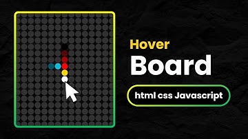 Hover Board html css & Javascript | Tutorial