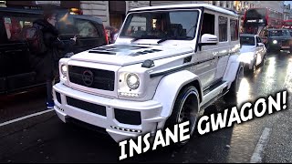 Widebody Mercedes G Wagon Antilag! + London Supercars Shutdown The City!