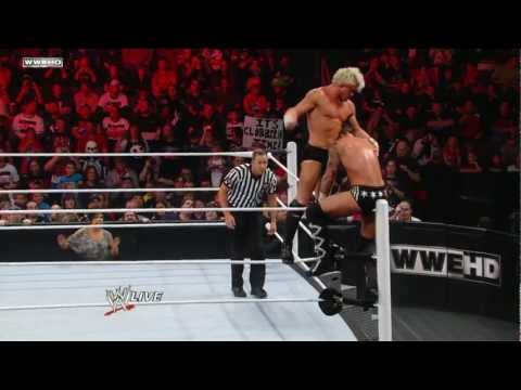 Raw - CM Punk vs. Dolph Ziggler Champion vs. Champion Match