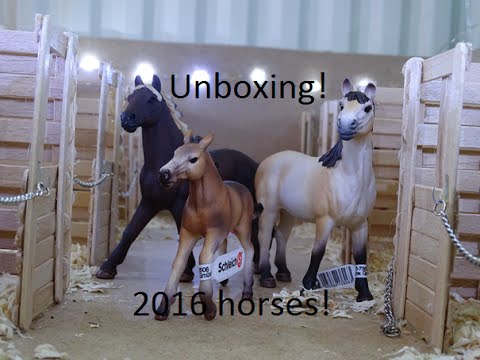 Schleich 2016 Horses Unboxing Youtube