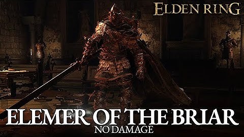 Elemer of the Briar Boss Fight (No Damage) [Elden Ring]
