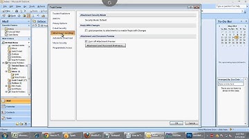 How to Turn On or Off Attachment preview in Outlook 2010 or 2007 Manually?