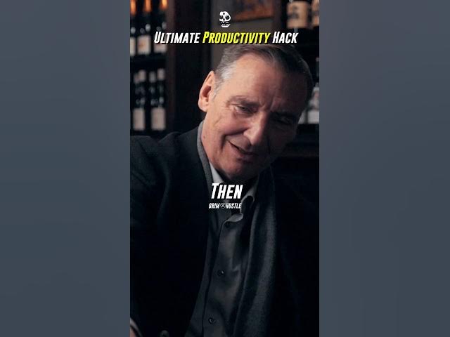 The Black Stones Theory for Productivity