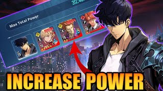 HOW TO INCREASE TEAM POWER | Solo leveling: Arise