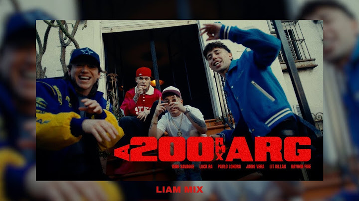 A200 REMIX ARG - KING SAVAGGE, LUCK RA, PAULO LONDRA, JAIRO VERA, LIT KILLAH & BAYRON FIRE (AUDIO)