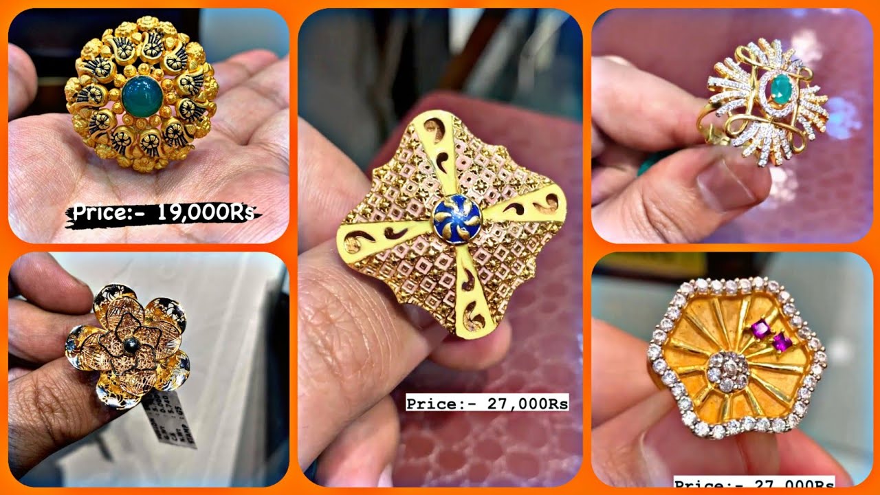 Buy 22Kt Gold Signity Party Style Ladies Ring 96VI5126 Online from Vaibhav  Jewellers