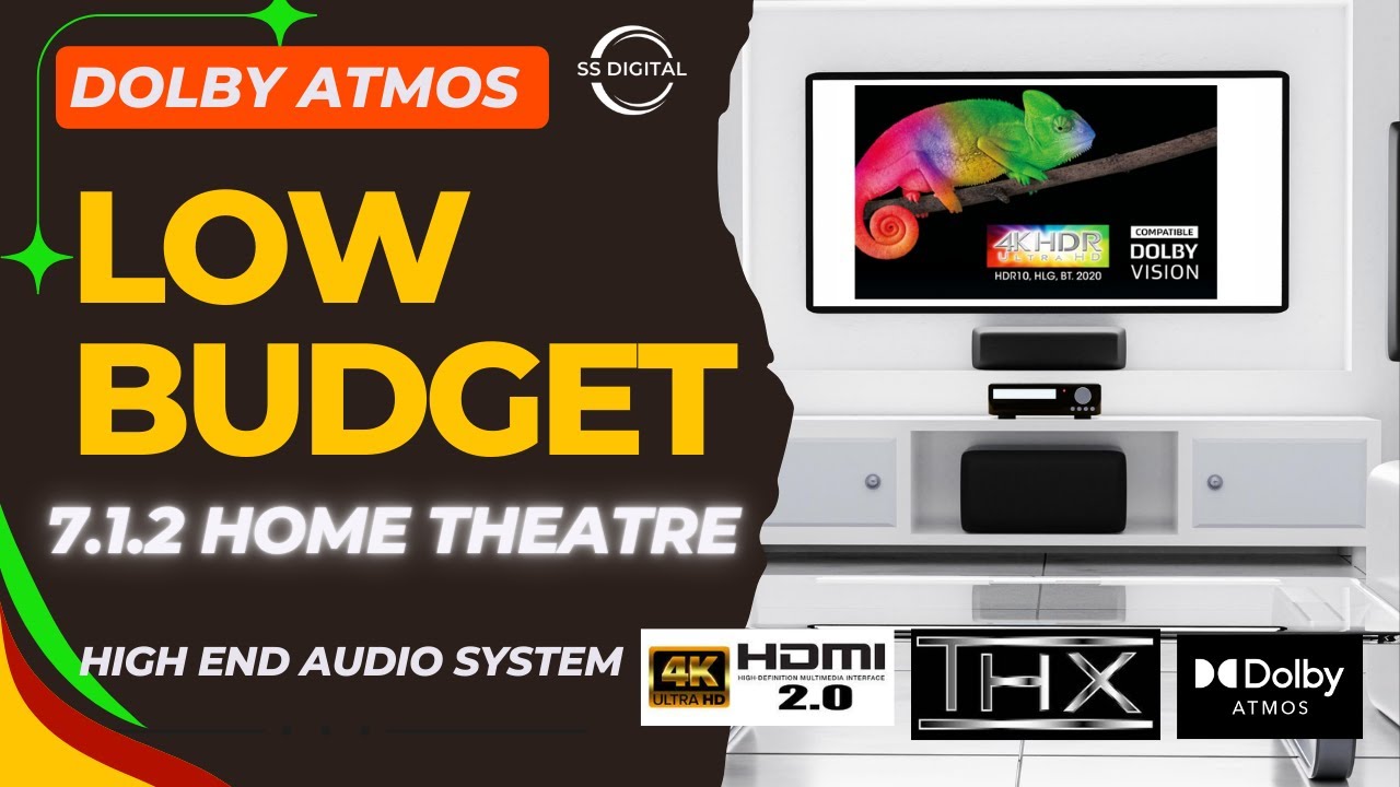 LOW BUDGETED HOME THEATRE PROJECT DOLBY ATMOS POWER AMPS SS DIGITAL YouTube