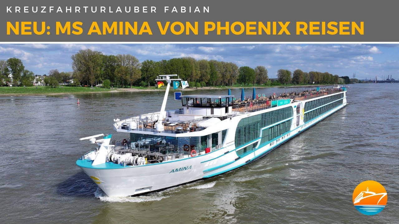  Das neue Phoenix-Flussschiff: MS Amina! Reiseleiter Bernd erklärt die Motiv 
