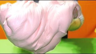 ФЛАФФИ СЛАЙМ DIY Fluffy Slime! DIY ОГРОМНЫЙ HANDGUM ИЗ ПЕНЫ СВОИМИ РУКАМИ  I ГИГАНТСКИЙ ЛИЗУН