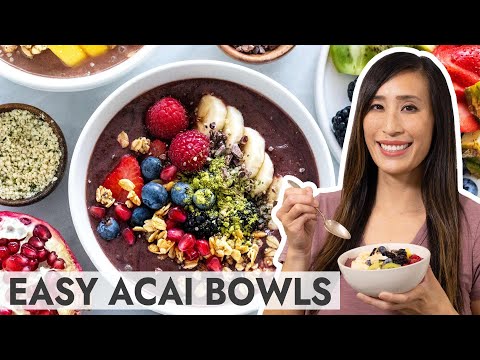 Chocolate Acai Bowl - Crowded Kitchen