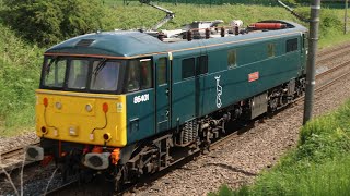 Trains and tones at Acton Bridge 26/05/24 Featuring 86401