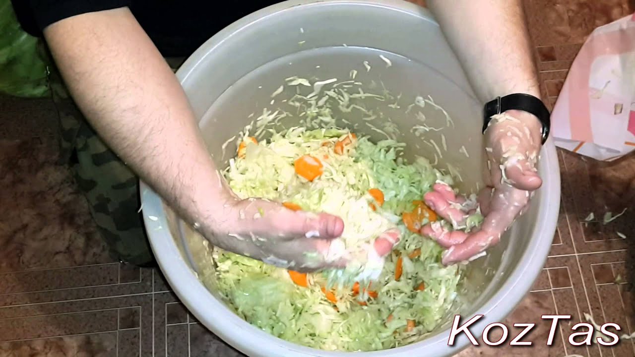 Квашеная капуста - правильный посол