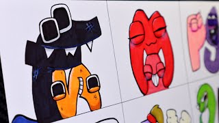 Drawing Alphabet Lore Couple Epilogue