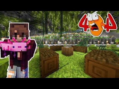Pillager Farm Setup στον 404 SMP – Η τρέλα ξεκινάει!