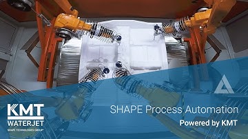 Shape Process Automation | Waterjet Cutting Robotic Cells