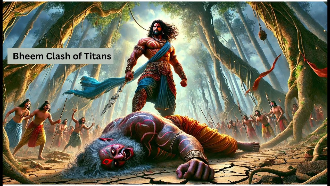 Bheema and Bakasura: Clash of Titans - YouTube