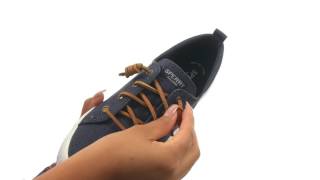 Sperry Crest Vibe Creeper Scratch Linen SKU:8898130