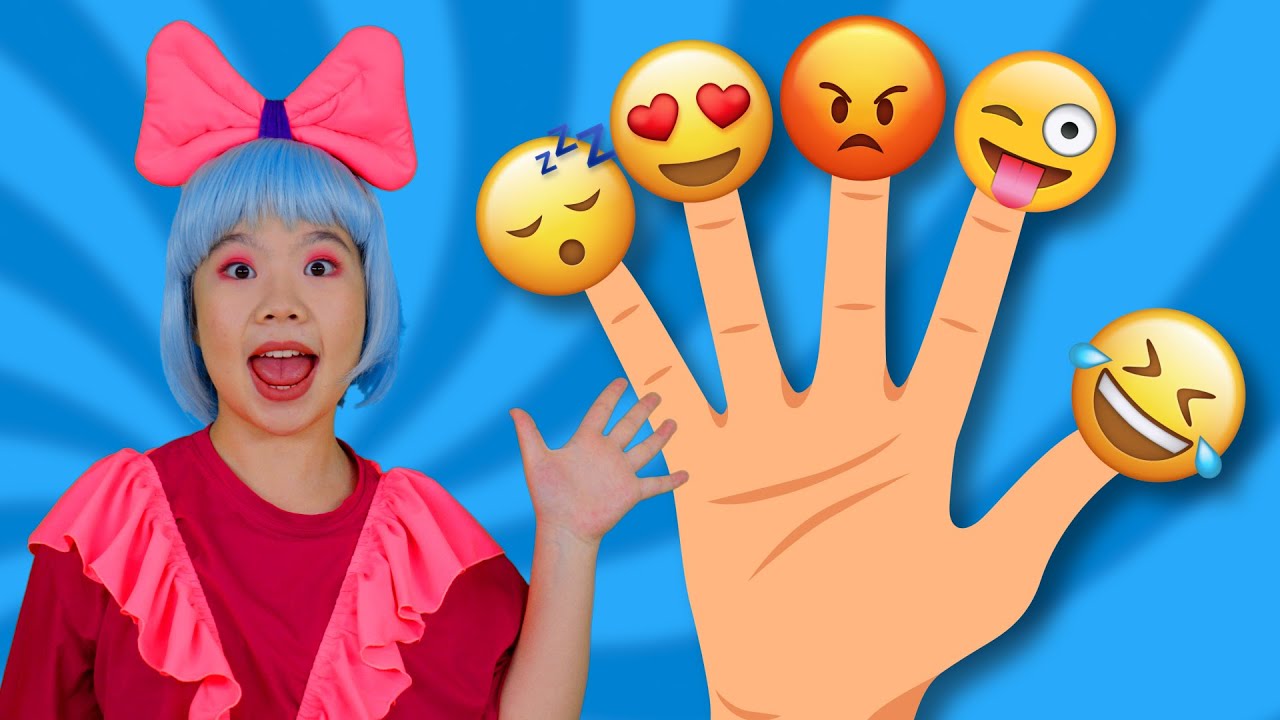Finger Family Emoji Song | Kids Funny Songs - YouTube