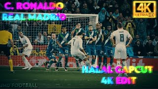 Ronaldo 1080⁶⁰ Real Madrid Capcut Edit | Thanks @HalalBeatsWorld For Audio