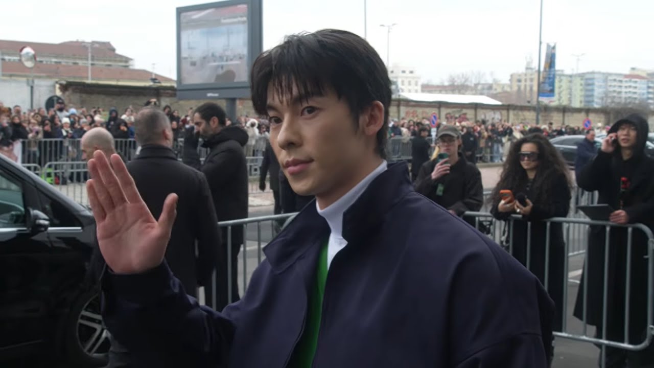 許光漢出席 Prada 2026秋冬男裝秀 #許光漢 #허광한 #Prada