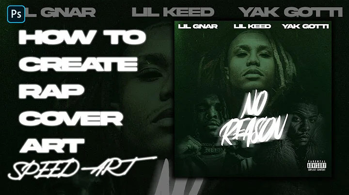 Create A RAP Cover Art Speed Art | Photoshop Tutorial | Speed Art | Lil Gnar GFX