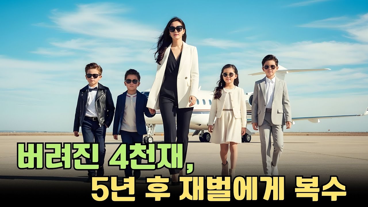 버려진 4명의 천재, 엄마와 함께 5년 후 재벌 CEO에게 복수 시작!