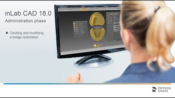 inLab CAD 18.0 Administration phase bridge restorations