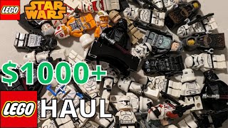MASSIVE $1000+ LEGO Star Wars Minifigures HAUL!