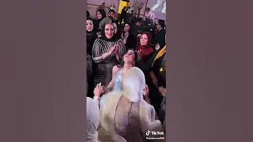 شوفو جمال العروسه علي مهرجان انتي ابوكي تاجر سلاح 