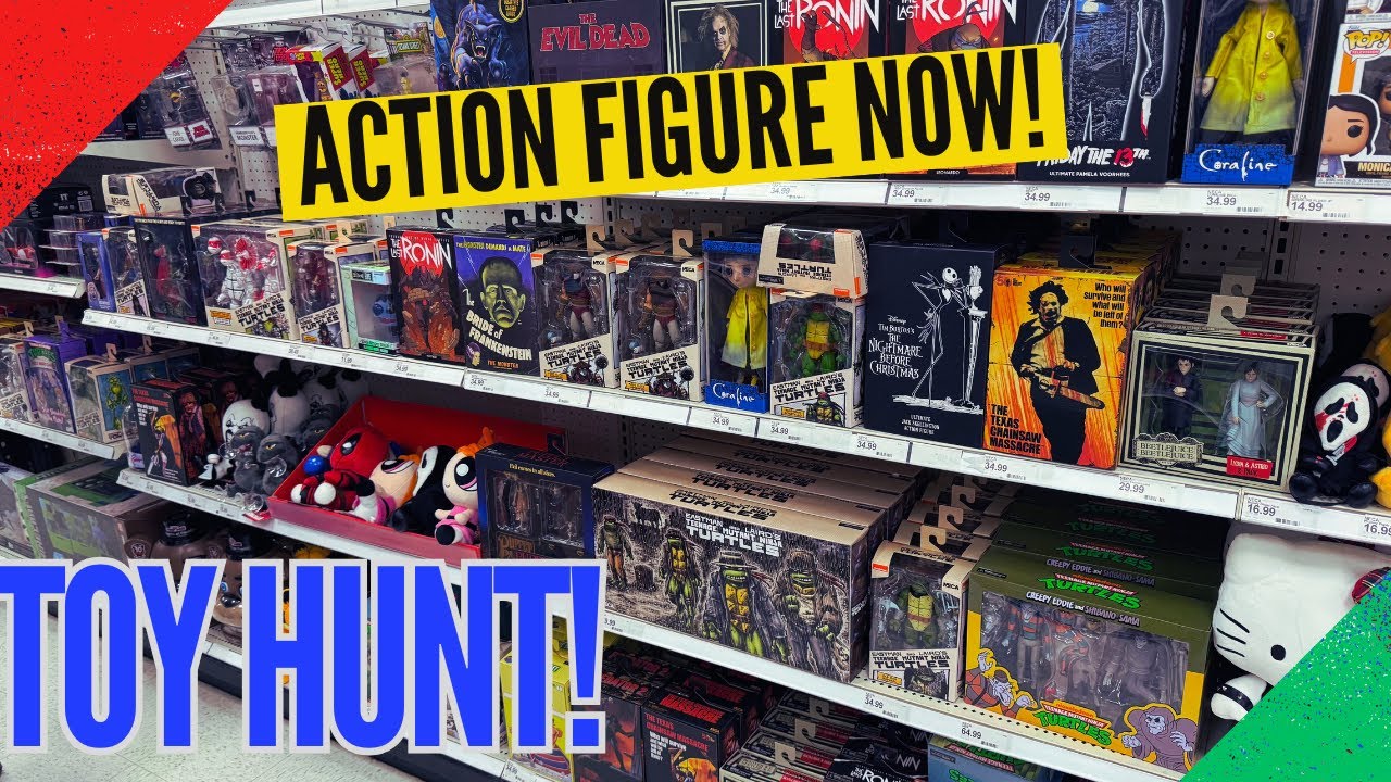 TOY HUNT | I SPENT $500 ON NECA  HAULATHON! TARGET ABSOLUTELY STACKED!