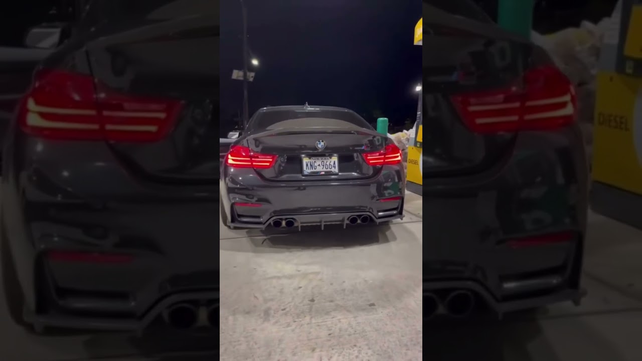 Watch EXHAUST SOUND of BMW M4 on YouTube Watch EXHAUST SOUND of BMW M4 on YouTube